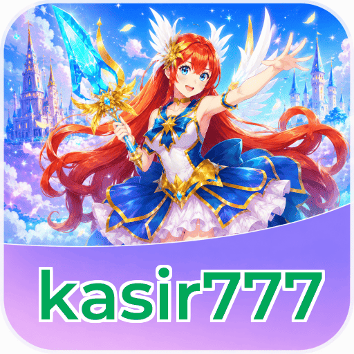 Ilustrasi alur memilih file kasir777 di HP Android